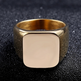 Polished Signet Ring