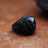 Semi-Precious Signet Ring