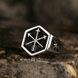 S.S. 3 Arrow Signet Ring