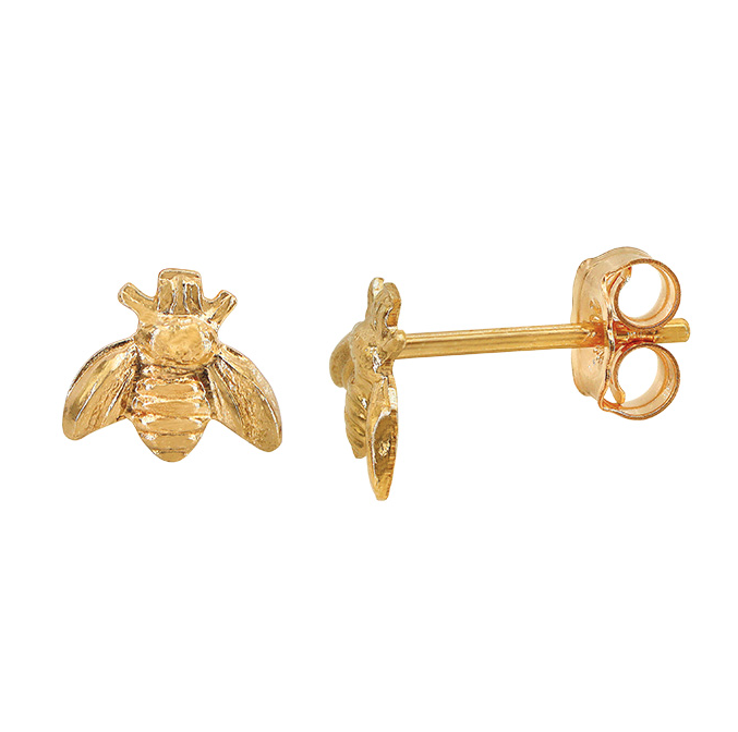 14KT Gold Filled Bee Stud Earrings