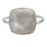 Faceted Gemstone Ring