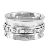 Silver Smooth Meditation Ring