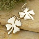 Smooth Four Leaf Clover Necklace