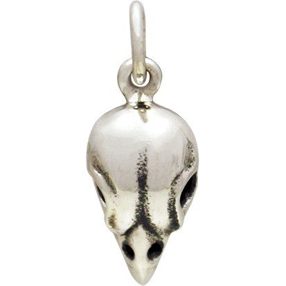 Sparrow Bird Skull Necklace