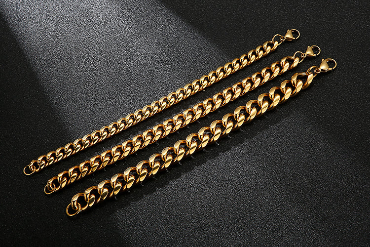 S.S. Curb Chain Bracelet