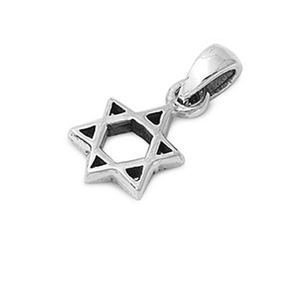 Star of David Necklace 13mm