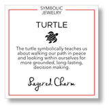 CZ Turtle Earrings