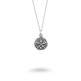 Textured Sand Dollar Necklace