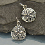 Textured Sand Dollar Necklace