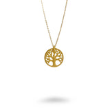 Textured Tree Branches Necklace