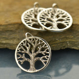 Textured Tree Branches Necklace