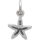 Small Texture Starfish Necklace