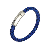 Vintage Leather Braid Thin Bracelet