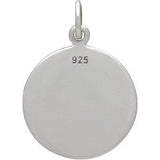 Silver Compass Necklace