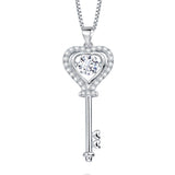 Dancing Stone Key Necklace