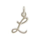 Script Letter Initial Necklace