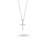 Large Thin Cross Necklace