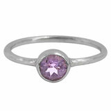 Solitaire Gemstone Ring
