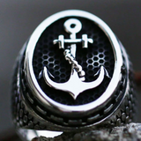 Anchor Signet Ring