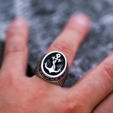Anchor Signet Ring
