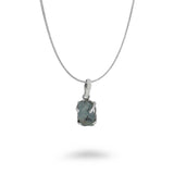 Rough Aquamarine 15mm Necklace