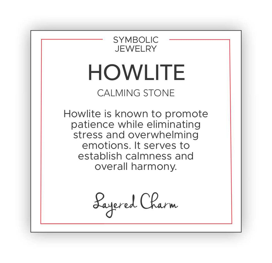 Howlite Stone Bracelet