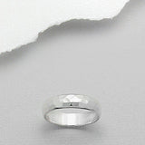 Hammered 5mm Ring