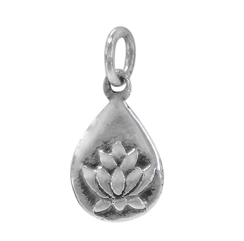 Teardrop Lotus Necklace