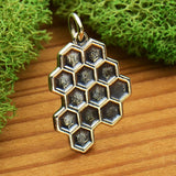 Bee Honeycomb Necklace