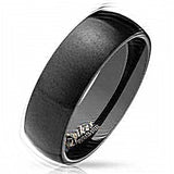 S.S. Brush Dome 6mm Ring