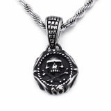 Vintage Skull Seal Necklace