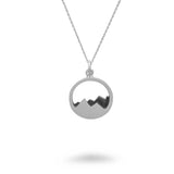 Banff Mountain Range Necklace
