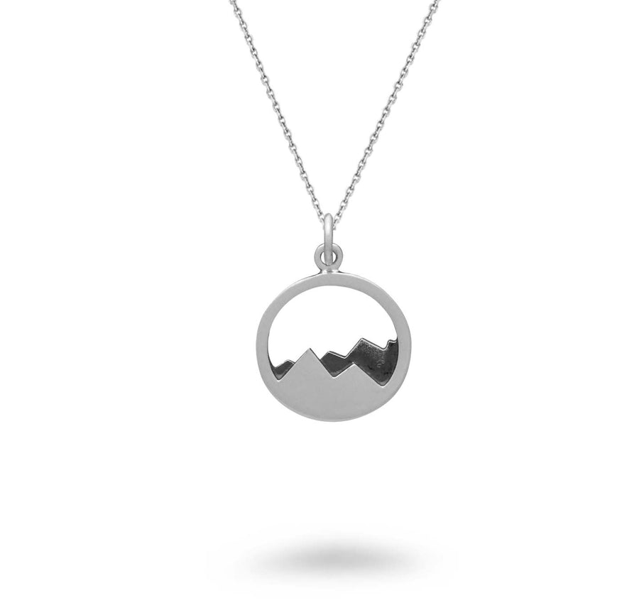 Mountain Sterling Bar Necklace – Say Anything... Jewelry by Stephanie Wilde