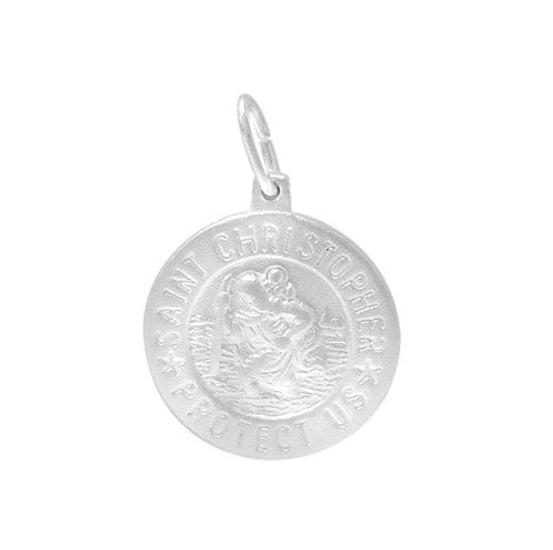 Round St. Christopher Necklace