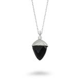 Semi Precious Cone Shape Necklace