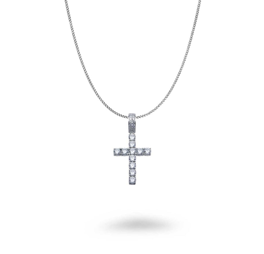 Bling Cross Necklace