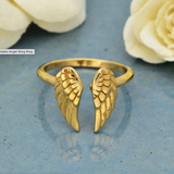 Bronze Adjustable Angel Ring