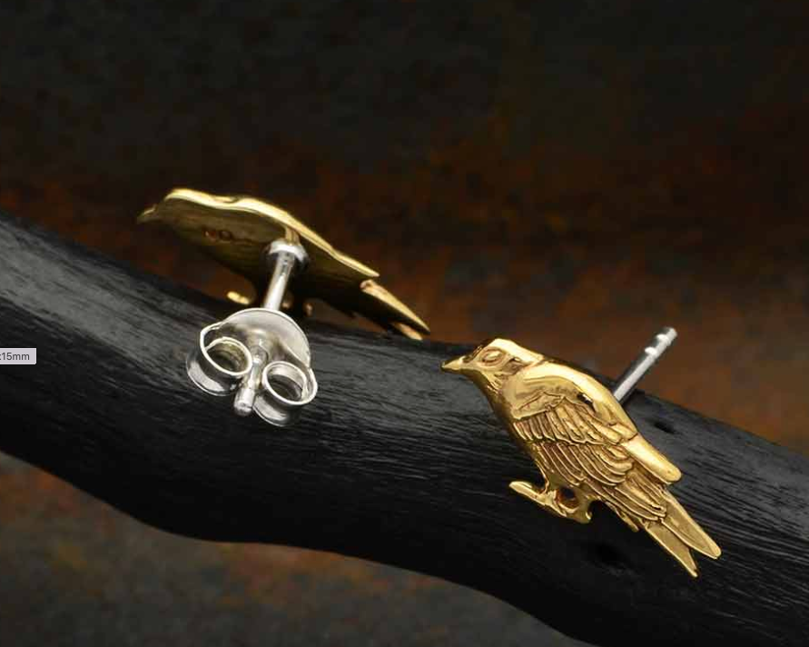 Raven Earrings