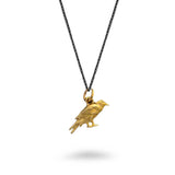 Textured Raven Necklace