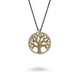 Textured Tree Branches Necklace