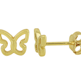 Outlined Butterfly Earrings
