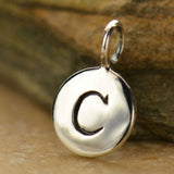 Circle Capital Letters Necklace
