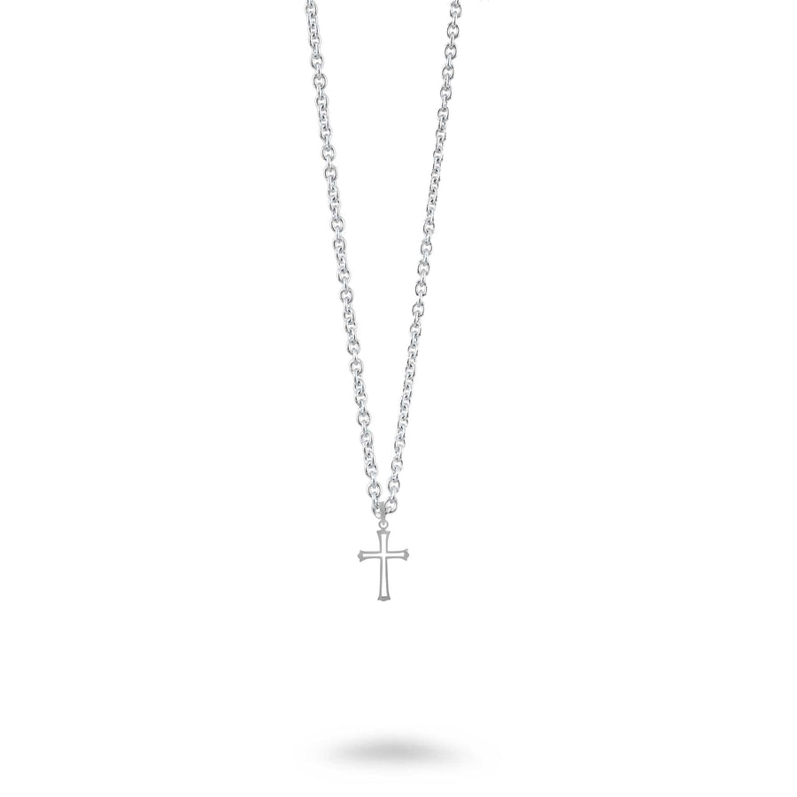 Cross Outline Necklace