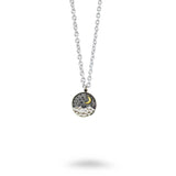 Handmade Mixed Metal Mountain Necklace