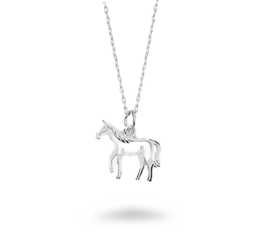 Outline Horse Necklace