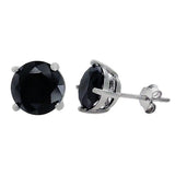 Black CZ  Earring Studs