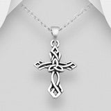 Silver Celtic Cross Necklace