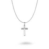 Edging Cross Necklace