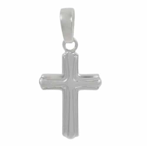 Small Tiered Cross Necklace