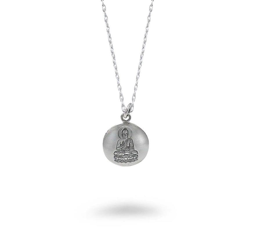 Round Buddha Necklace